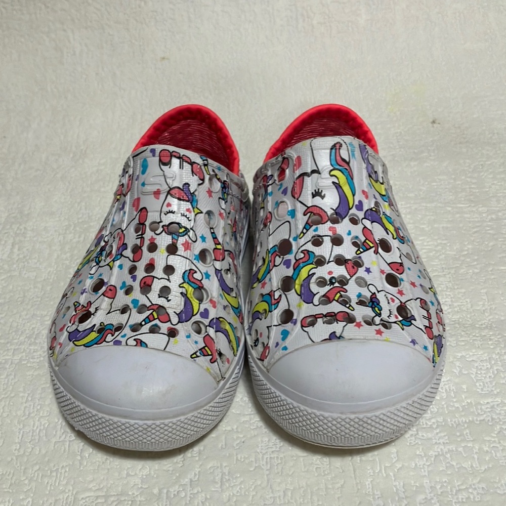 Skechers Foamies Guzman Steps Unicorn Slip-On Shoes - Multicolor